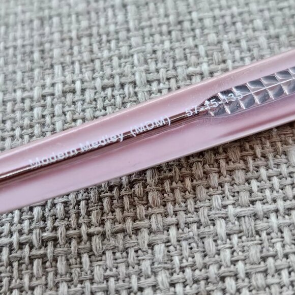 Vera Bradley Women Eyeglasses/Sunglasses Frame Gold Tone MODERN MADLEY Glasses - Picture 8 of 12